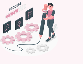 Organizational processes illustration
